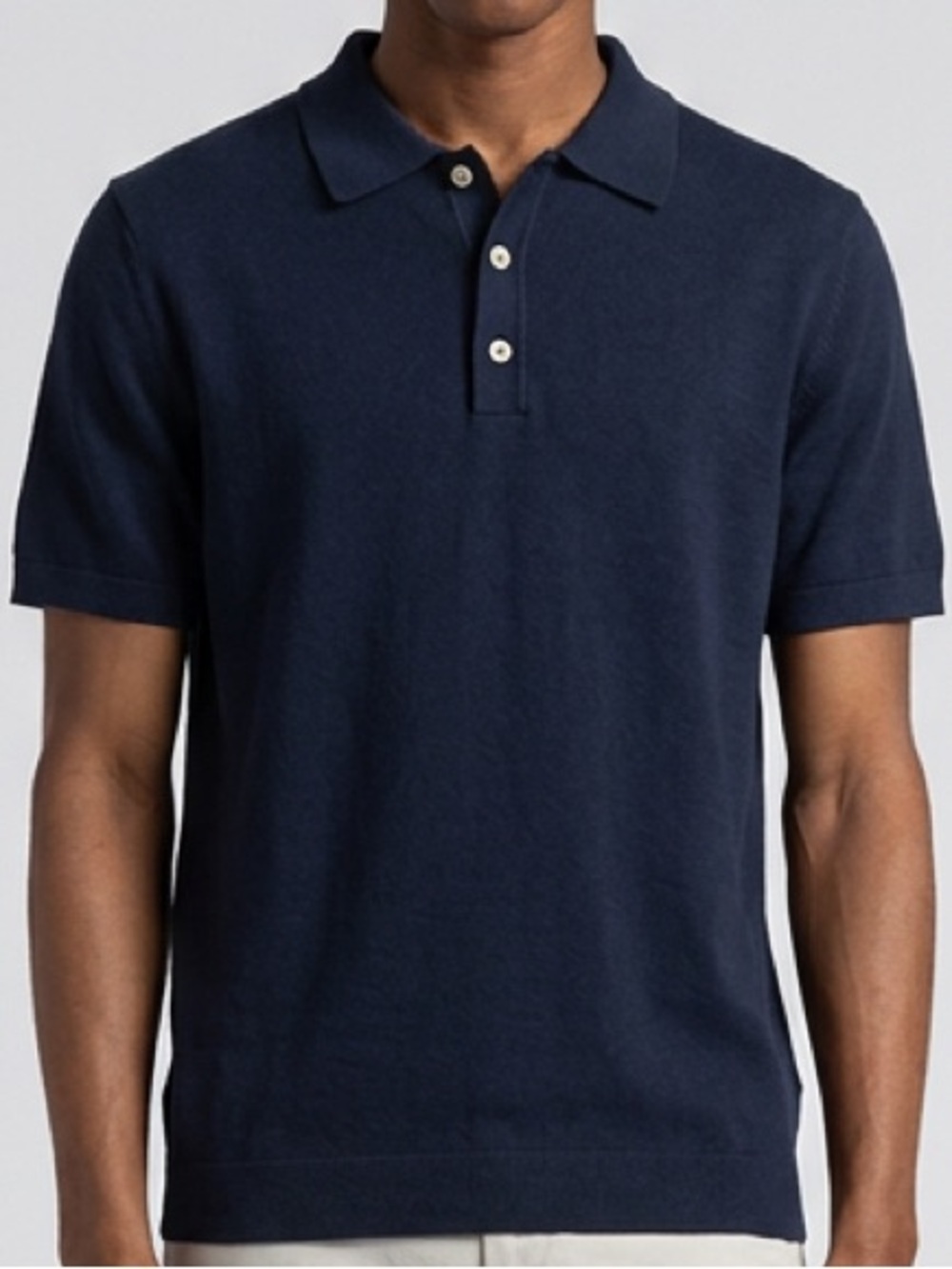 St. John's Bay Men's XL Solid Classic Short Sleeve Polo Shirt Black